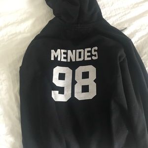 Black Shawn Mendes hoodie